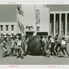 New York City - Police Dept. - Pushball game between Police and Fire Departments