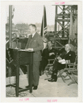 New York State - Official giving speech
