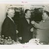 New York State - Grover Whalen with officials at New York State Publishers dinner