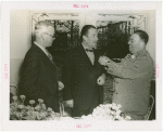 New York State - Grover Whalen with officials at New York State Publishers dinner