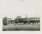 New York State - Exhibit Building and Amphitheater - Grover Whalen and officials at cornerstone ceremony