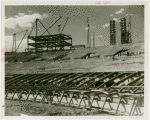 New York State - Exhibit Building and Amphitheater - Construction of amphitheater