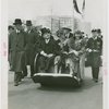New York State - Lehman, Herbert H. (Governor) - In pushcart with wife and daughter-in-law
