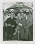New York State - Lehman, Herbert H. (Governor) - In pushcart with wife and son