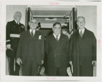 New York State - Lehman, Herbert H. (Governor) - With Fiorello LaGuardia and Alfred Smith