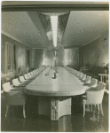 New York World's Fair - Administrative Offices - Board of Director's Room - Conference table