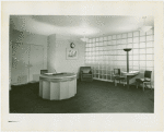 New York World's Fair - Administrative Offices - President's Office Reception Room - Desk and chairs