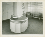 New York World's Fair - Administrative Offices - President's Office Reception Room - Desk and chairs