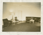 New York World's Fair - Administrative Offices - President's Office Reception Room - Couch and chairs