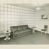 New York World's Fair - Administrative Offices - President's Office Reception Room - Couch and chair