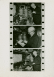 New York World's Fair - Administrative Offices - Benjamin K. Albrecht, copper adhesive inventor, in laboratory