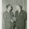 New York World's Fair - Employees - John S. Young receiving Medal of Recognition