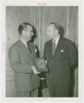 New York World's Fair - Employees - John S. Young receiving Medal of Recognition