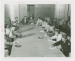 New York World's Fair - Employees - Grover Whalen with employees at ticket sales meeting