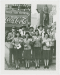 New York World's Fair - Employees - Cashiers with tickets in Times Square