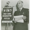 New York World's Fair - Employees - Elwood Bailey giving address on Washington's birthday