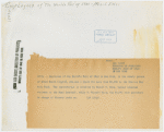 New York World's Fair - Employees - Woman giving check for Greater New York Fund to Harold Dean while Vincent Pach looks on