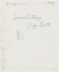 New York World's Fair - Employees - Isabel Rutledge