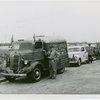 New York World's Fair - Employees - Attendants - Information attendants with truck