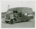 New York World's Fair - Employees - Attendants - Information attendants with truck