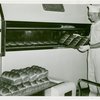 New York World's Fair - Employees - Bakers - Baker removing bread from oven