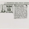 New York World's Fair - Employees - Casey, Leo (Publicity Director) - Newspaper clipping