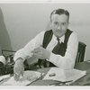 New York World's Fair - Employees - Casey, Leo (Publicity Director) - At desk