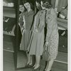 New York World's Fair - Employees - Females - Women in Banking Department looking in mirror