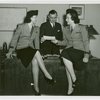 New York World's Fair - Employees - Females - Women sitting on desk