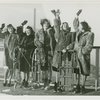 New York World's Fair - Employees - Females - Sledding - Women with sleds