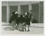 New York World's Fair - Employees - Females - Snow Battle - Women in front of Arizona Building