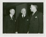 New York World's Fair - Employees - Gibson, Harvey (Chairman of Board) - With Associated Press editors