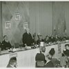 New York World's Fair - Employees - Gibson, Harvey (Chairman of Board) - Speaking at luncheon