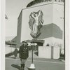 New York World's Fair - Employees - Police - Policeman in uniform in front of Administration Building