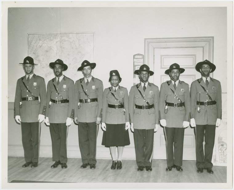 New York World's Fair Employees Police Policemen and policewoman