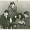 New York World's Fair - Employees - Police - Policewoman and children