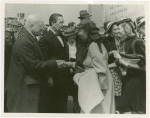 New York World's Fair - Employees - Whalen, Grover (President) - With Harvey Gibson and crowd