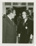 New York World's Fair - Employees - Whalen, Grover (President) - With woman
