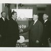 New York World's Fair - Employees - Whalen, Grover (President) - Shaking hands with man