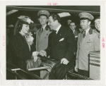 New York World's Fair - Employees - Whalen, Grover (President) - With one millionth visitor to Fair