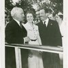 New York World's Fair - Employees - Whalen, Grover (President) - With one millionth visitor to Perisphere