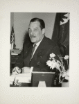 New York World's Fair - Employees - Grover Whalen at desk