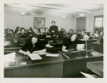 New York World's Fair - Employees - Secretarial pool at work