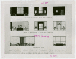 New York World's Fair - National Advisory Committees - Building - Sketch