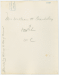 New York World's Fair - National Advisory Committees - Women's Participation - Mrs. William Beardsley (Vermont)