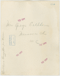 New York World's Fair - National Advisory Committees - Women's Participation - Mrs. George Gellhorn (Missouri)