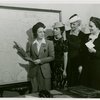New York World's Fair - National Advisory Committees - Women's Participation - Group at map