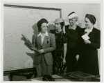 New York World's Fair - National Advisory Committees - Women's Participation - Group at map