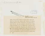 New York World's Fair - National Advisory Committees - Women's Participation - Mrs. Oswald B. Lord (National Chairman)