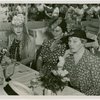 New York World's Fair - National Advisory Committees - Women's Participation - At luncheon in Hall of Fashion